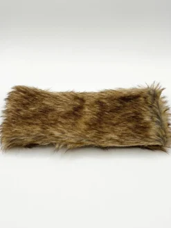 Hair Accessories*SVNX Faux Fur Headband in Brown