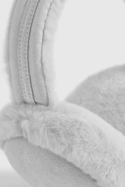 Earmuffs|Hats & Gloves*boohoo Faux Fur Trim Earmuffs grey