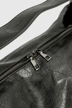 Handbags|Tote Bags*boohoo Faux Leather Slouchy Tote Bag black