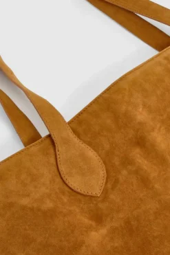 Shoulder Bags|Handbags*boohoo Faux Suede Shopper Tote Bag tan
