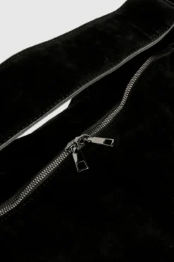 Shoulder Bags|Handbags*boohoo Faux Suede Slouchy Shoulder Bag black