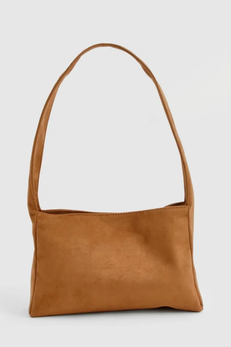 Shoulder Bags|Handbags*boohoo Faux Suede Slouchy Shoulder Bag tan