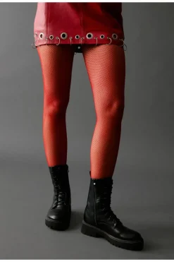 Tights & Socks|Tights & Socks*NastyGal Fishnet Tights red