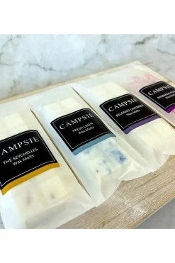 Candles & Diffusers|Candles*CAMPSIE Candles Fresh Linen Wax Melt Duo White