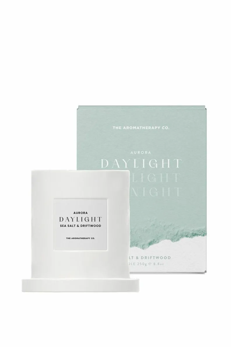 Candles & Diffusers|Candles*The Aromatherapy Company 250g Aurora Daylight Ceramic Candle Sea Salt & Driftwood Multi