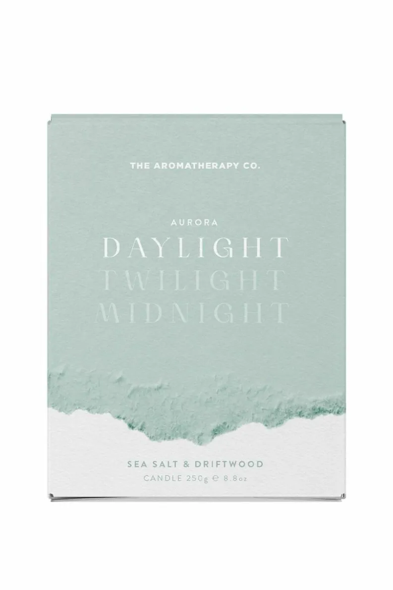 Candles & Diffusers|Candles*The Aromatherapy Company 250g Aurora Daylight Ceramic Candle Sea Salt & Driftwood Multi