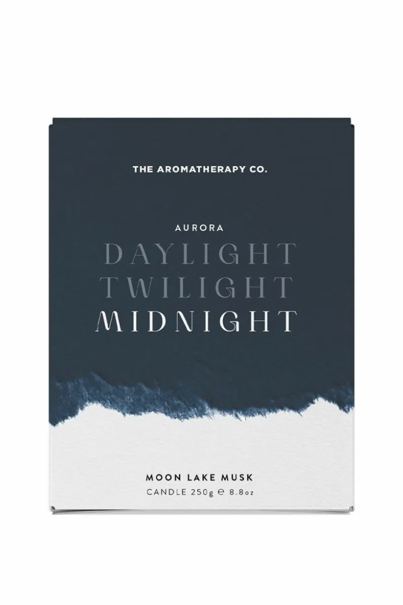 Candles & Diffusers|Candles*The Aromatherapy Company 250g Aurora Midnight Ceramic Candle Moon Lake Musk Multi