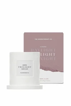 Candles & Diffusers|Candles*The Aromatherapy Company 250g Aurora Twilight Ceramic Candle Suede Lilies Multi