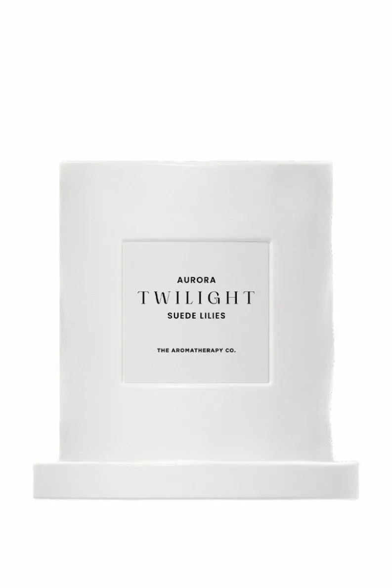 Candles & Diffusers|Candles*The Aromatherapy Company 250g Aurora Twilight Ceramic Candle Suede Lilies Multi