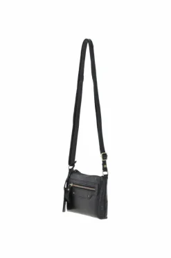 Cross-Body Bags*Ashwood Leather Genuine Leather Crossbody Bag Black