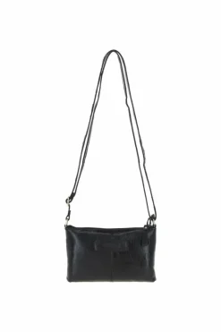 Cross-Body Bags*Ashwood Leather Genuine Leather Crossbody Bag Black