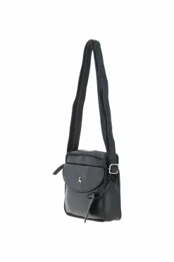 Handbags|Cross-Body Bags*Ashwood Leather Glasgow' Real Leather Crossbody Bag Black