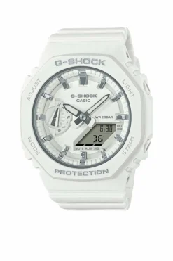Watches*Casio GMA-S2100-7AER G-Shock 43mm Quartz Watch White
