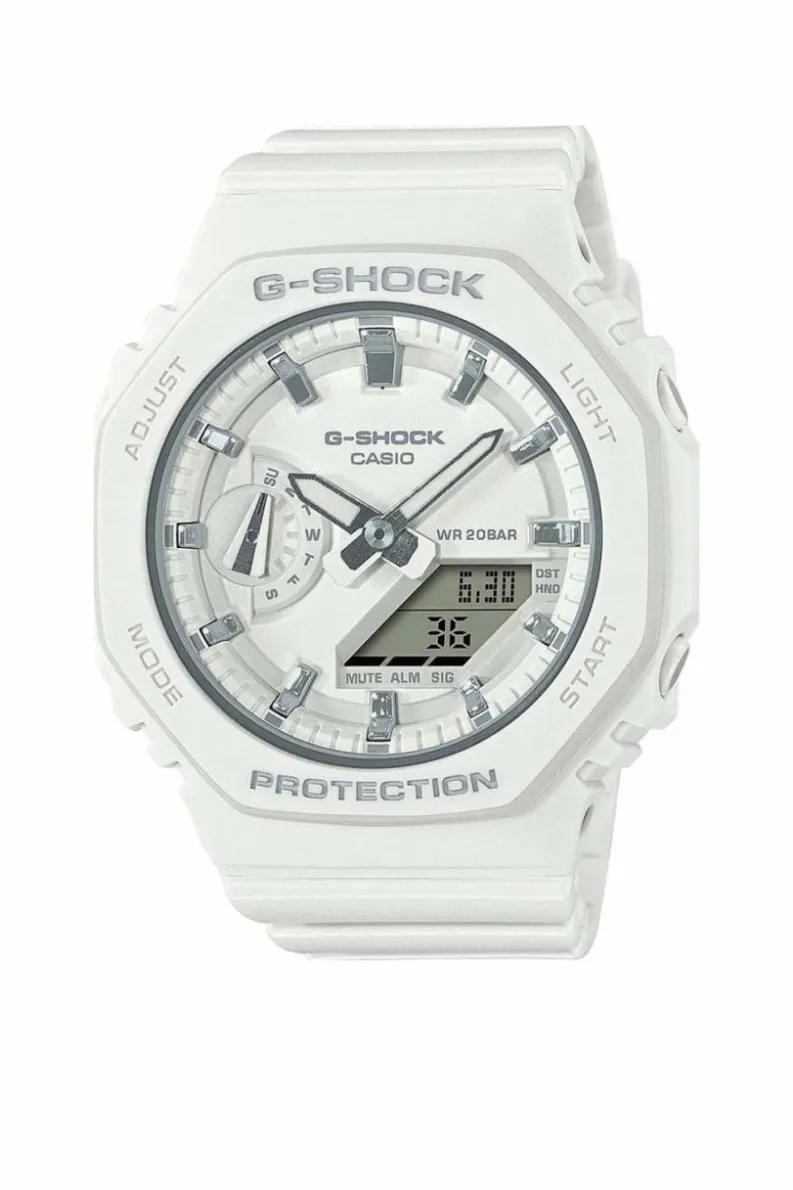 Watches*Casio GMA-S2100-7AER G-Shock 43mm Quartz Watch White