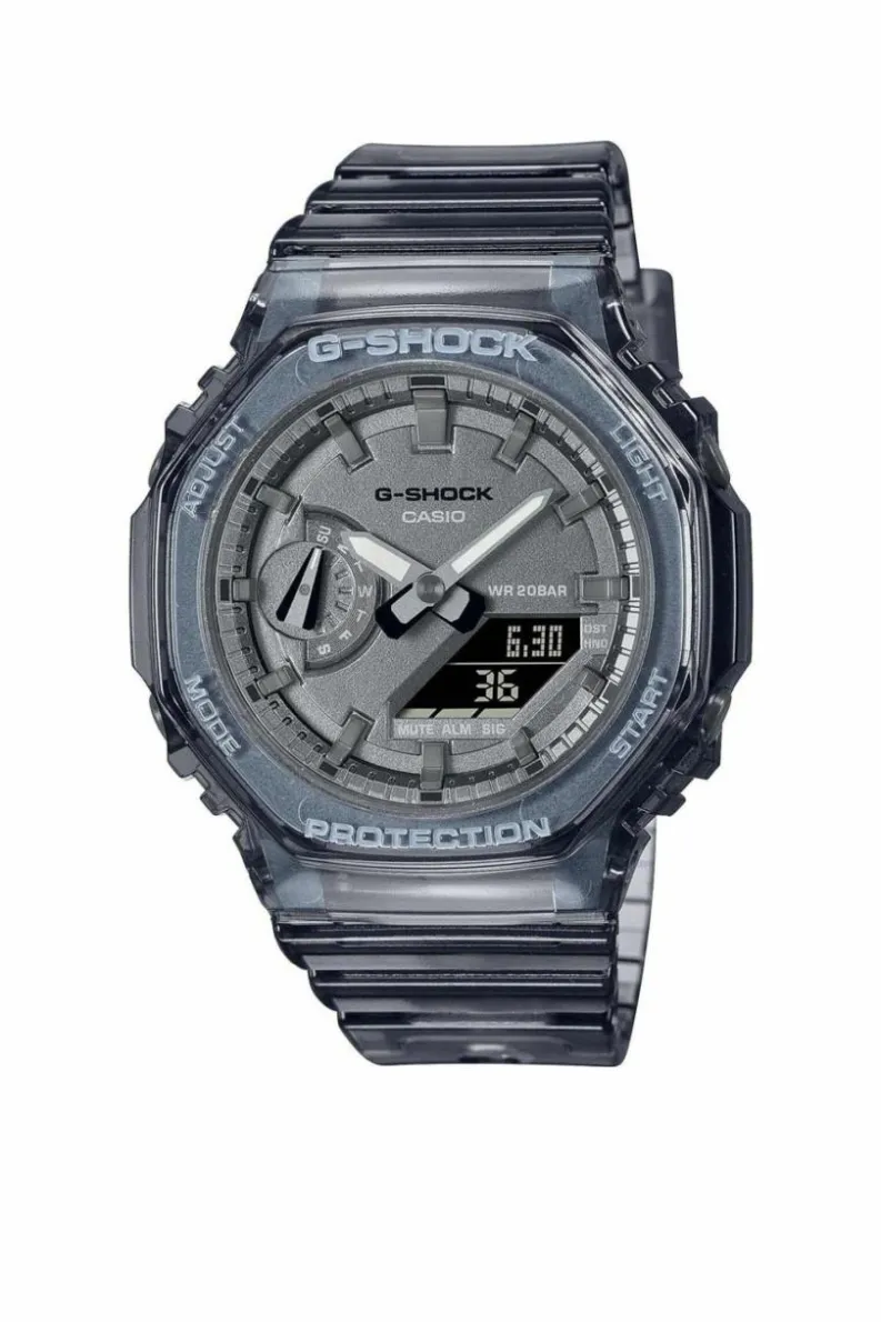 Watches*Casio GMA-S2100SK-1AER G-Shock 43mm Quartz Watch Clear