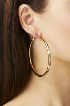 Earrings*Lipsy Mix 2-Pack Hoop Earrings Gold