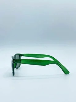 Sunglasses*SVNX Wayfarer Sunglasses with Lenses Green