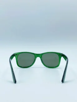 Sunglasses*SVNX Wayfarer Sunglasses with Lenses Green
