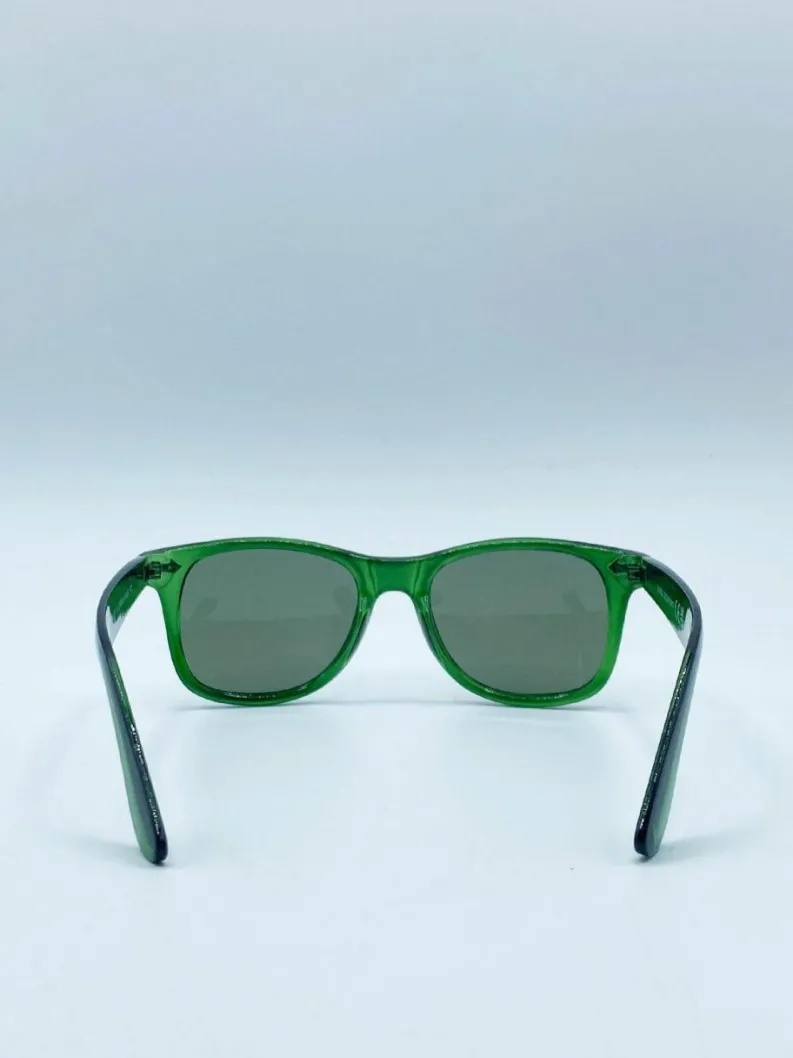 Sunglasses*SVNX Wayfarer Sunglasses with Lenses Green