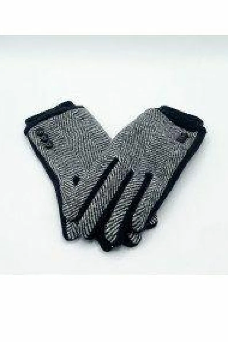 Hats & Gloves|Hats & Gloves*SVNX Herringbone Gloves Black