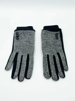 Hats & Gloves|Hats & Gloves*SVNX Herringbone Gloves Black