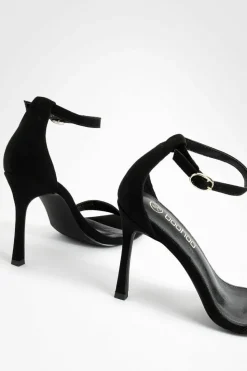 Heels*boohoo High 2 Part Barely There black