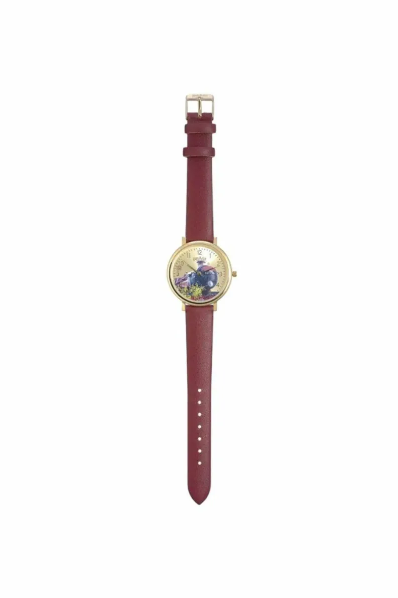 Watches*Harry Potter Hogwarts Express Analogue Watch Burgundy