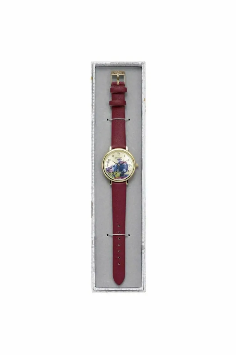 Watches*Harry Potter Hogwarts Express Analogue Watch Burgundy