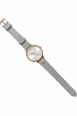 Watches*Harry Potter Hufflepuff Leather Watch Silver