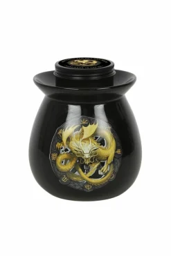 Candles & Diffusers|Candles*Anne Stokes Imbolc Wax Melt Burner Set Black