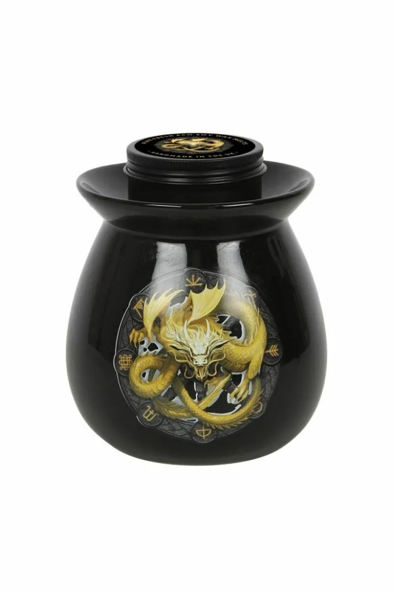 Candles & Diffusers|Candles*Anne Stokes Imbolc Wax Melt Burner Set Black