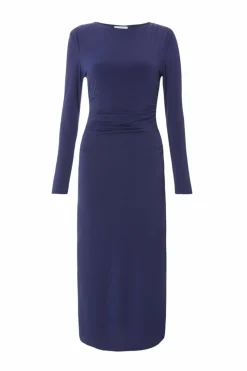 Bodycon Dresses*Quiz Ruched Midaxi Dress Indigo