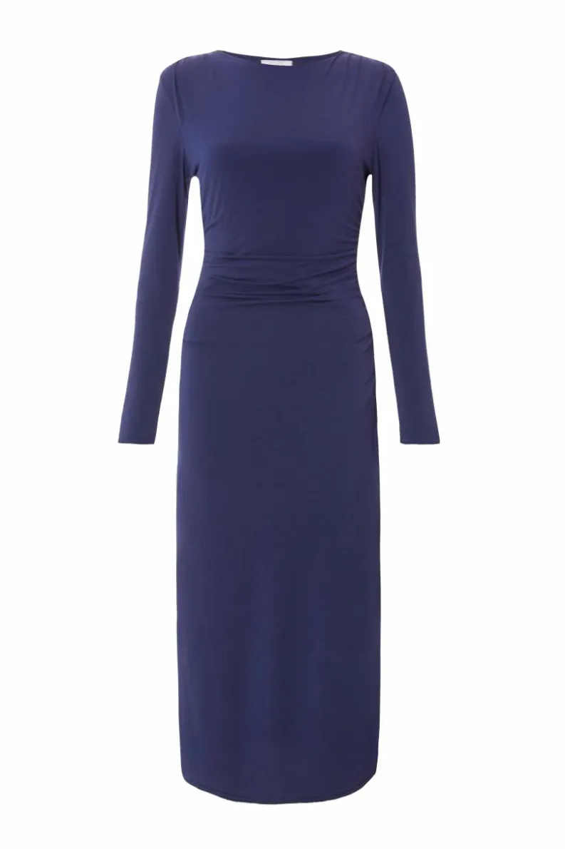 Bodycon Dresses*Quiz Ruched Midaxi Dress Indigo