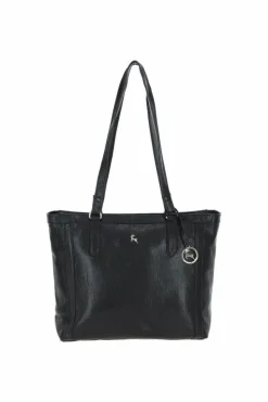Shoulder Bags|Handbags*Ashwood Leather Isabel' Real Leather Tote Bag Black
