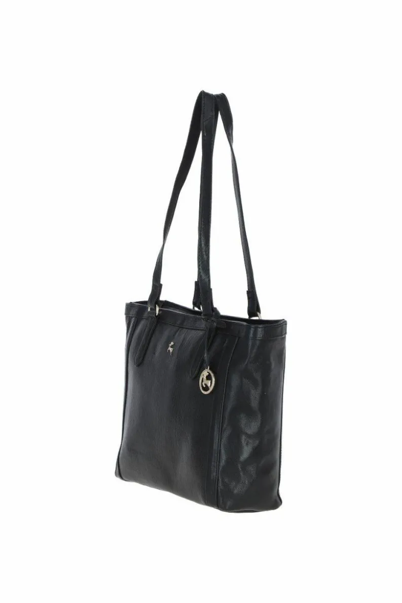 Shoulder Bags|Handbags*Ashwood Leather Isabel' Real Leather Tote Bag Black