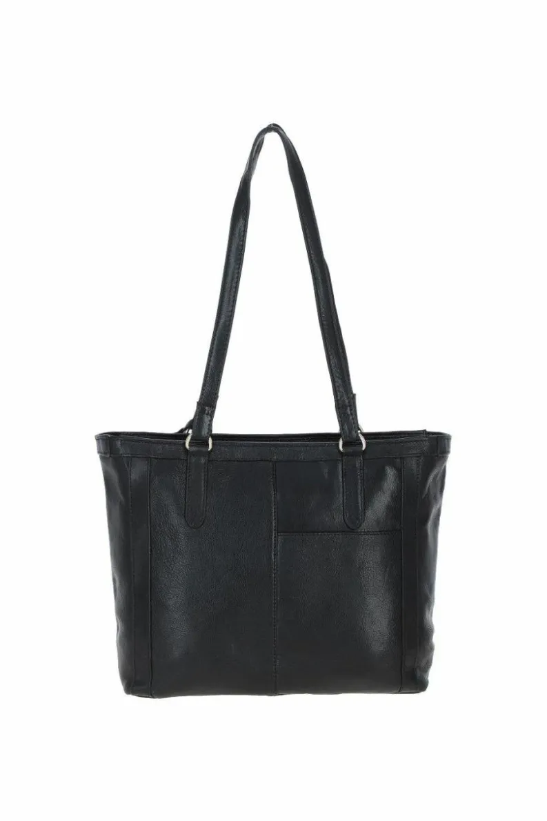 Shoulder Bags|Handbags*Ashwood Leather Isabel' Real Leather Tote Bag Black