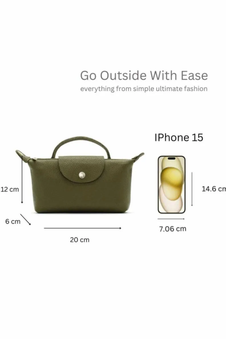 Cross-Body Bags|Handbags*Kitise Italian Genuine Leather Mini Top Handle Crossbody Bag With Detachable Strap Black