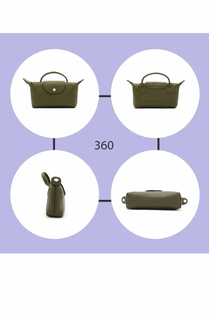 Cross-Body Bags|Handbags*Kitise Italian Genuine Leather Mini Top Handle Crossbody Bag With Detachable Strap Black