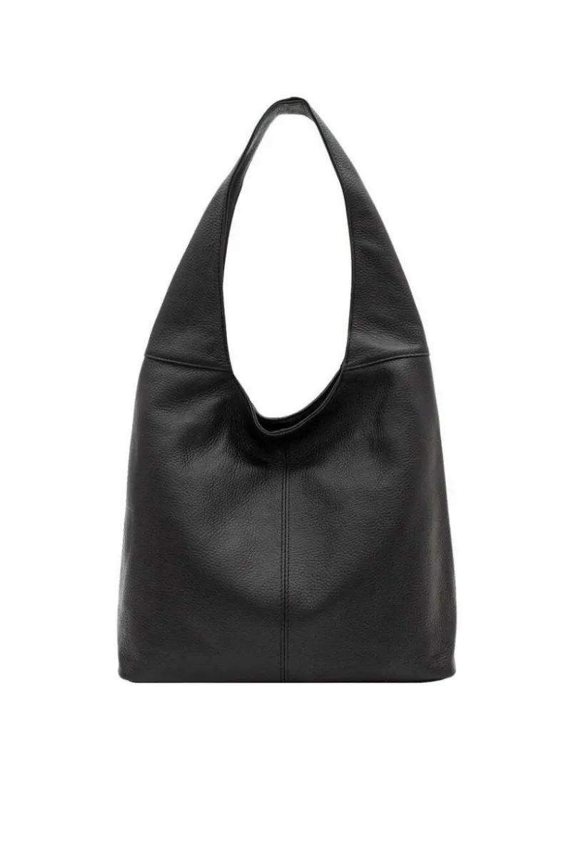 Shoulder Bags*Sostter Ivory Leopard Print Leather Shoulder Hobo Bag Cream