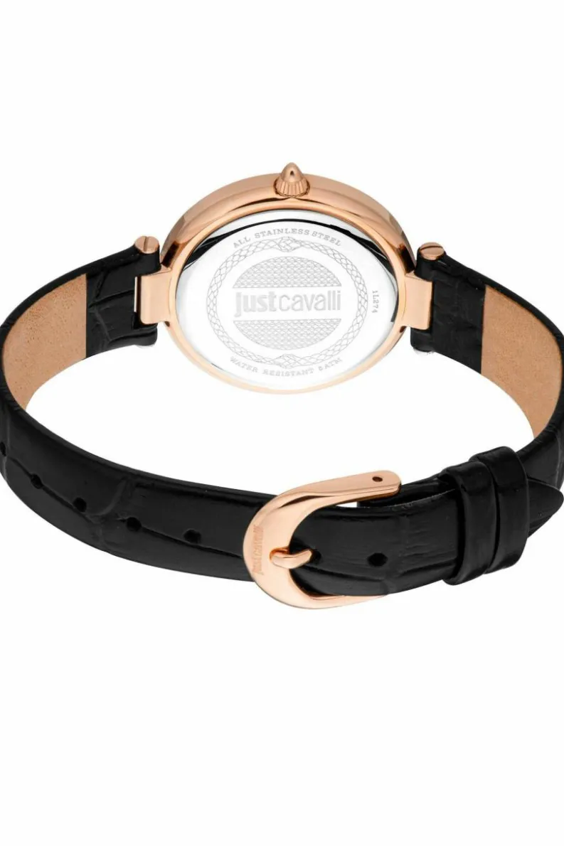 Watches*Just Cavalli JC1L274L0035 Savoca 32mm Quartz Watch Black