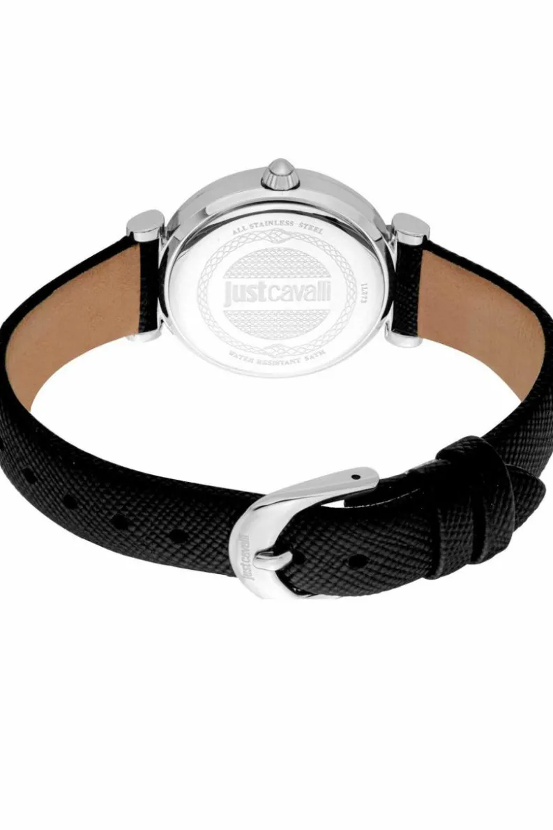 Watches*Just Cavalli JC1L273L0015 Varenna 30mm Quartz Watch Black