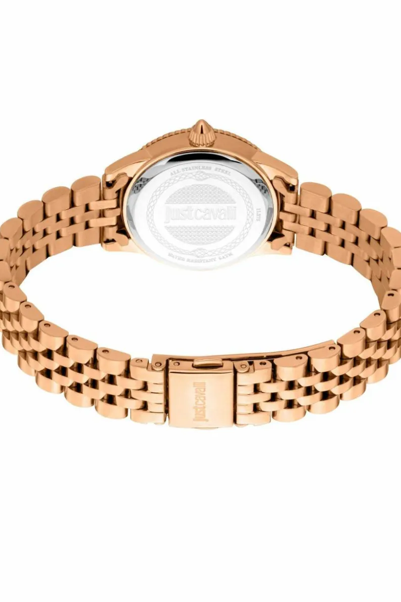 Watches*Just Cavalli JC1L275M0065 Animalier 30mm Quartz Watch Rose Gold