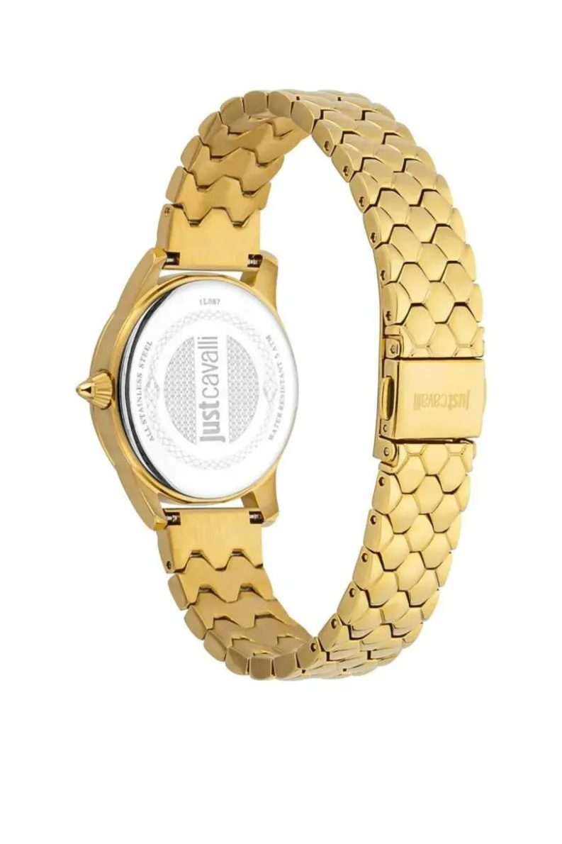 Watches*Just Cavalli JC1L087M0255 Glam Chic 32mm Quartz Watch Gold