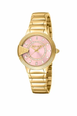 Watches*Just Cavalli JC1L256M0065 Glam Chic 32mm Quartz Watch Gold