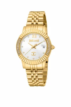 Watches*Just Cavalli JC1L199M0025 Glam Chic 32mm Quartz Watch Gold