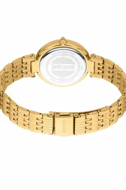 Watches*Just Cavalli JC1L274M0055 Savoca 32mm Quartz Watch Gold