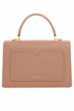 Cross-Body Bags*Off-White Jitney 1.4 Top Handle Nude Bag Beige