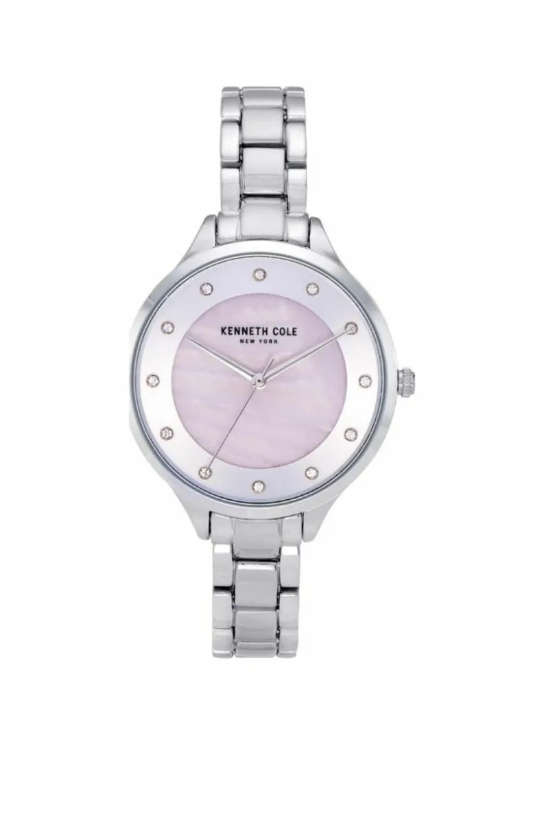 Watches*Kenneth Cole KC50940005 Classic 36mm Quartz Watch Silver
