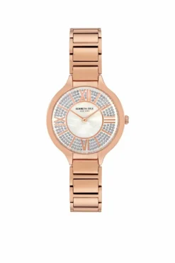 Watches*Kenneth Cole KC51054002 Classic 33mm Quartz Watch Rose Gold