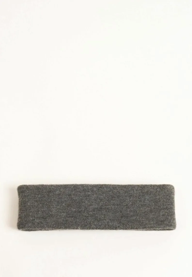 Hair Accessories*My Accessories London Knitted Headband Grey